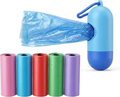 Duravel 6 Refill Rolls Diaper Bags - 90 Bags