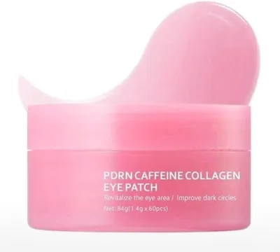 PDRN Caffeine Collagen Eye Patch 60 Pieces | Reduces Dark Circles