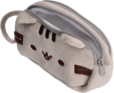 Soft Cat Pencil Bag Large Capacity Soft Pen Pouch Versatile Office Daily Use Travel Best Deal