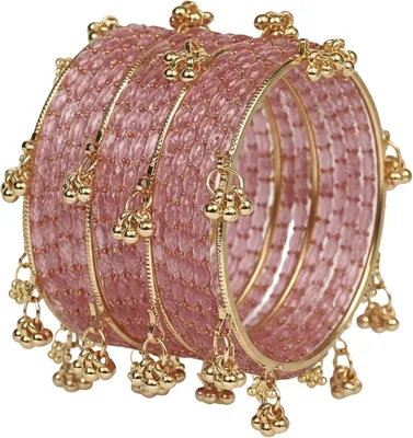 TITTAL ENTERPRISES Kashmiri Ghungroo Glass Bangle - Women's Kashmir Bangles & Glass Bangle Sets