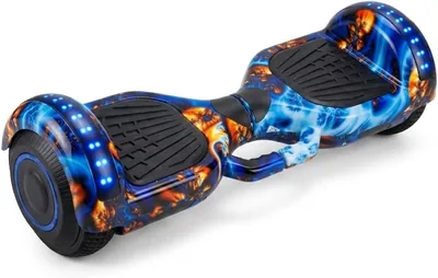 6.5'' Self Balancing Hoverboard with Bluetooth Speaker & LED Lights - 2-Wheel Smart Electric Scooter