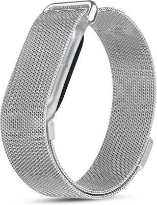 Dado Magnetic Metal Mesh Band Replacement Strap for Google Fitbit Air