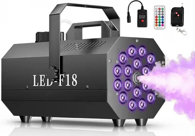 Dashsafe Fog Machine - 1200W with LED Lights