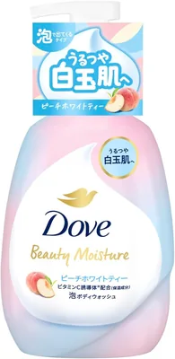 ドーブ ボディソープ 美しさ保湿 ピーチホワイトティー（フォームボディウォッシュ）ポンプ 19.3oz (540g)