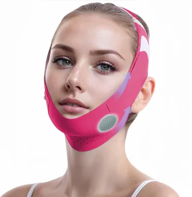 ROWMATE Graphene V-Line Mask - Red, Medium