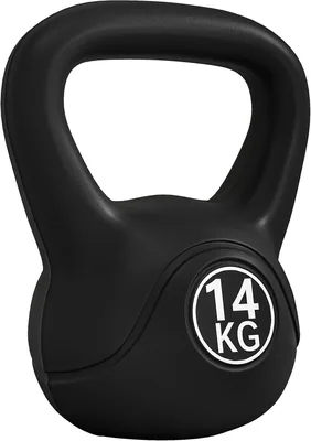 HOMCOM 14kg Sand Filled Kettlebell - Strength Training