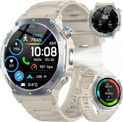 Jugeman Smart Watch Men 1.43" AMOLED - 6% Off