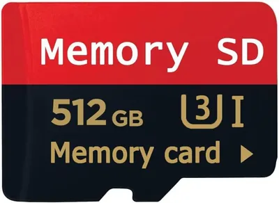 Scheda di memoria 512GB Micro SD Alta Velocità per Smartphone, Dispositivi Portatili da Gioco e Droni, Videocamere