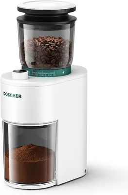 DOSCHER V60 Conical Burr Coffee Grinder