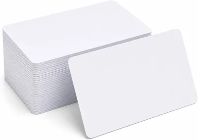 760 GSM PVC Cards Pack of 50 | Premium Printable Cards for Epson Inkjet Printer | Best Deal