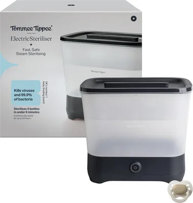 Tommee Tippee Electric Steam Steriliser Black Best Deal