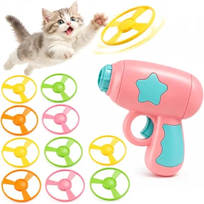 11pcs Cat Toys Interactive Fetch Set