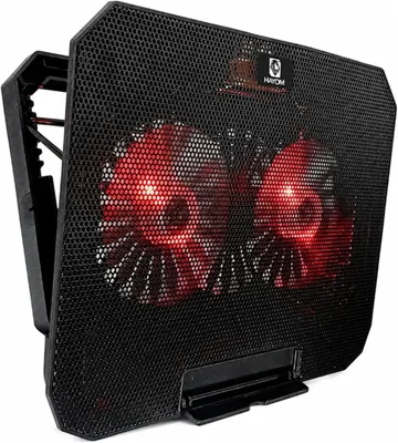 Base Refrigerada para Notebook com 2 Ventiladores Cooler - USB Ergonômico | Proteção contra Superaquecimento