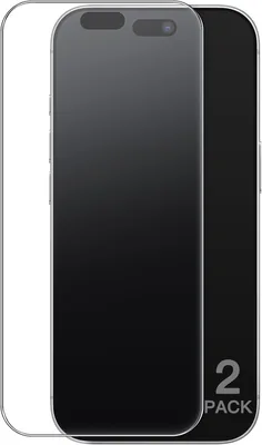 Protector de Pantalla JETech Mate para iPhone 18 Pro Max, 2 Unidades | Antirreflejo, 9H Cristal de Mica Templado, Antihuella