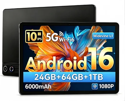 NIDUBIO 10.1" Android Tablet - 24GB RAM