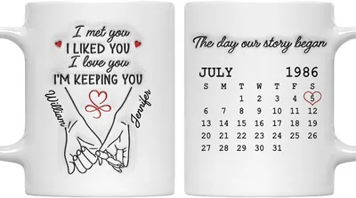 I Met You I Liked You Personalized Coffee Mug Best Deal