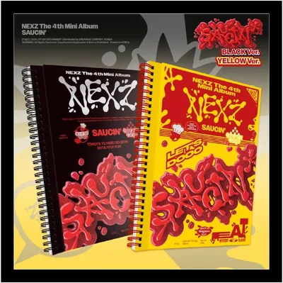 NEXZ SAUCIN' 4th Mini Album CD (Random Ver) Best Deal