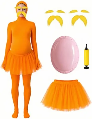 Orange Jumpsuit Halloween Costume