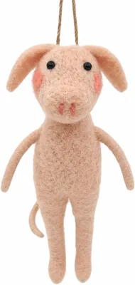 Blank Felt Animals Pig Craft Decor Best Deal