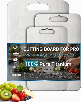 Titanium Cutting Board Set of 3