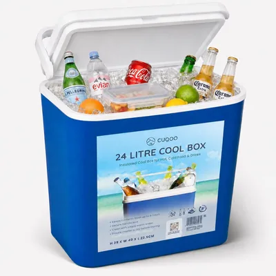 CUQOO Cool Box - Compact Insulated Ice Box Best Deal