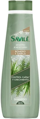 Shampoo Savilé con Aceites Esenciales de Romero y Áloe Vera, 700 ml