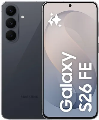 Samsung Galaxy S26FE 5G, Grafito, 256GB | Cámara AI, Editor de Fotos, 50MP