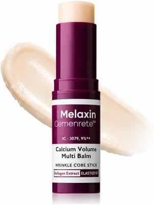 Dr. Melaxirn Calcium Multi Balm Stick 9 g für Gesicht, Hals & Décolleté | Mit Kollagen und Calcium, Feuchtigkeitscreme, mehr Elastizität | Best Deal