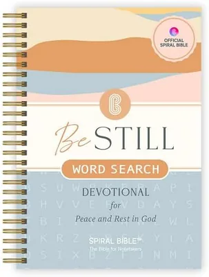 Official Spiral Bible: Be Still Word Search Devotional 90 Days - Best Deal