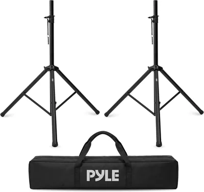 Speaker Stands Pair Adjustable Tripod 2-Pack Best Deal