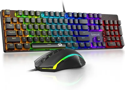 Gaming Keyboard & RGB Mouse Combo