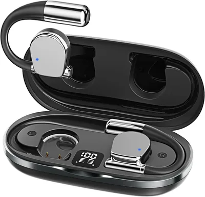 Auriculares IA de Traducción Auswaur, 144 Idiomas, 40 Horas - Negro