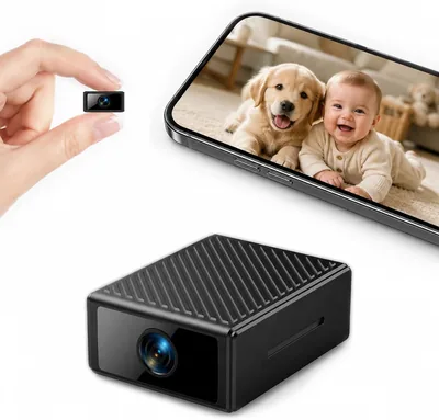 Liretope Mini Kamerasystem 4K WLAN Innenüberwachungskamera