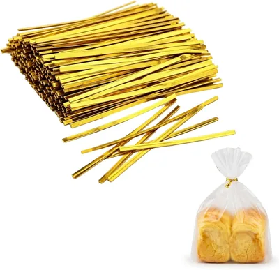 750 Pcs Metal Twist Ties - Bag Ties for Candy & Food
