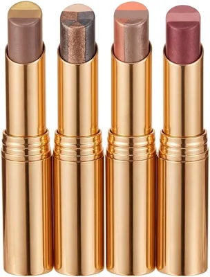 4 Pack Eyeshadow Sticks - 3 Colors Matte Shimmer