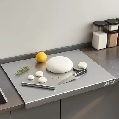 SPiTZE Extra Large Stainless Steel Chopping Board for Kitchen | Best Price