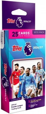 Topps Kolekcja kart kolekcjonerskich Premier League 2026/27 - Eco Pack