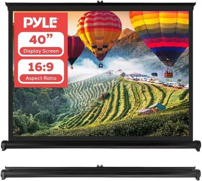 Pyle Projector Screen 40 Inch Extendable