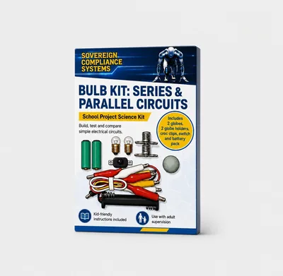 School Project Kit Series & Parallel Circuits Bulb DIY Electric Circuit Science Kit