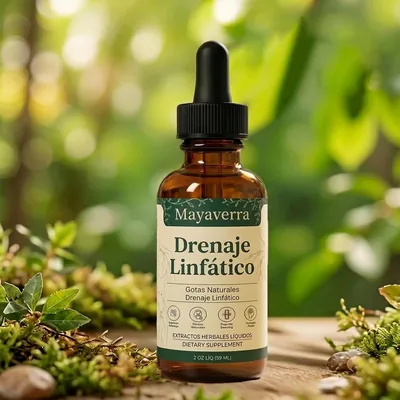Mayaverra Drenaje Linfático - Gotas Naturales, 2 FL OZ (1PCS/60ML)
