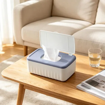 Wipes Dispenser Box 22.5cm - Multi-Purpose Storage with Lid Best Deal