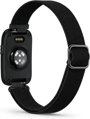 SimpleThings Elastic biceps band med kompatibilitet med Garmin CIRQA Smart band | Hög elastisk nylon överband kompatibel med G