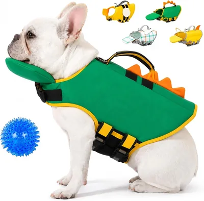 Hundeleinejacke mit Kopfstütze, verstellbare Hundeleinejacke mit Rettungsgriff und reflektierenden Elementen, Sicherheitsweste für kleine Hunde - Best Deal