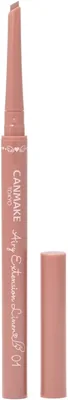 Canmake 01 Airy Extension Liner（メープルパンケーキ、アイライナー、ジェルライナー、角切り、下まぶたライン、ミルクブラウン）