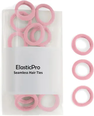 Small Soft Hair Ties - 1 Inch Mini Nylon Bands