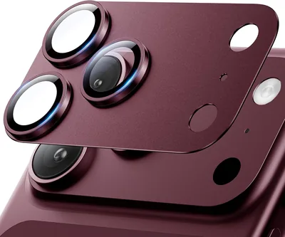 Hoerrye Lens Protector iPhone 18 Pro Burgundy