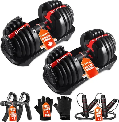 IMFIT Adjustable Dumbbell Set 28% Off