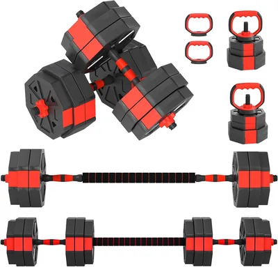 Soozier 6in1 Adjustable Dumbbell Set Best Deal
