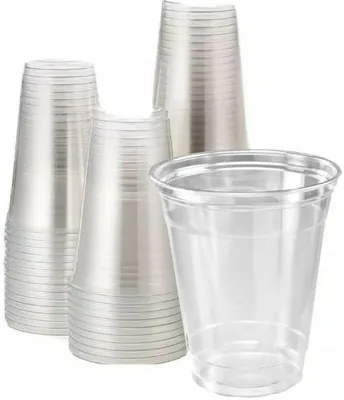 50 Pack 7oz Clear PET Cups - Best Deal