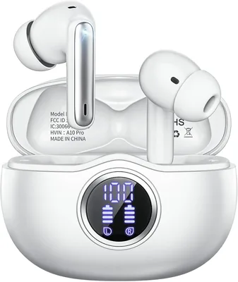 Fhumsh Wireless Earbuds Bluetooth 5.3 HiFi Headphones